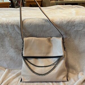 Elegant Botkier Cream Chain Shoulder Bag